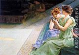 Henry Siddons Mowbray Canvas Paintings - Iridescence